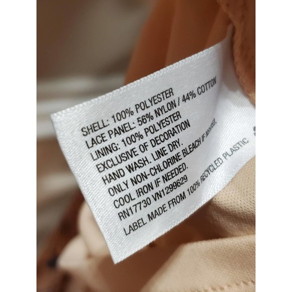 Xhilaration Women Beige Floral Polyester Round Neck Sleeveless Long Maxi Dress M - Picture 11 of 15